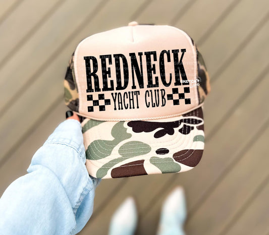 Redneck Yacht Club Trucker Hat