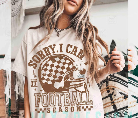 Sorry I can't it's football season