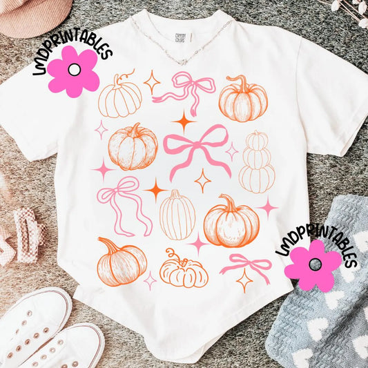 Pumpkin Bow Collage