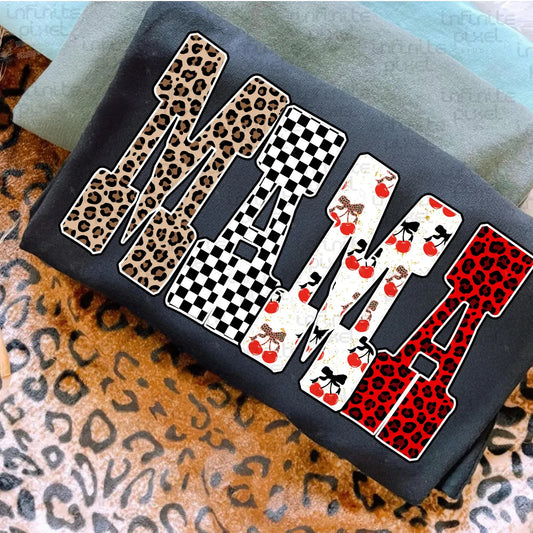 Cherry Leopard Trendy Mama