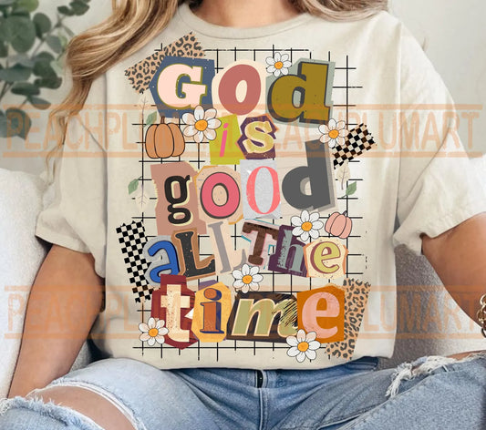 God is Good All The Time Fall Collage