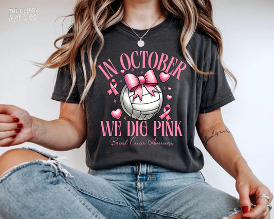 In October We Dig Pink