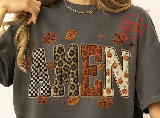 Amen Faux Patch Fall