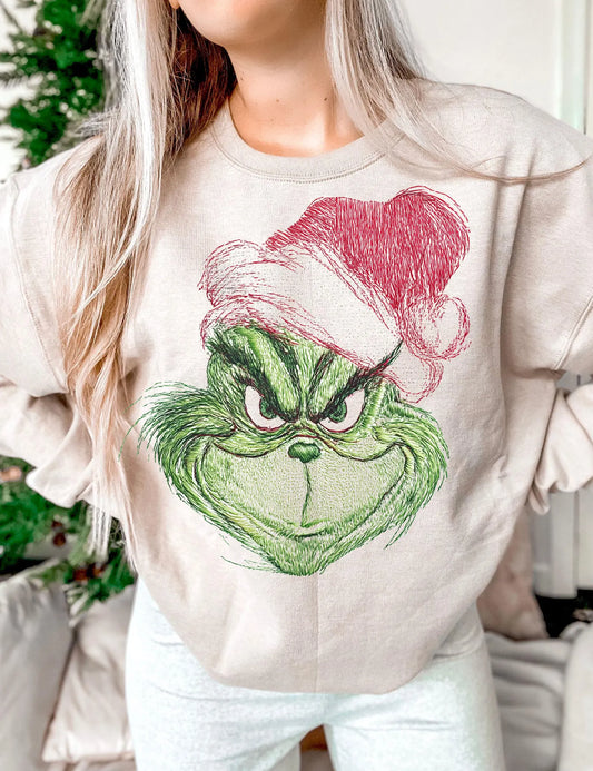 Mean One Santa Hat