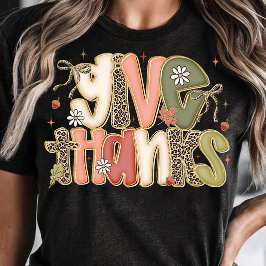 Give Thanks Leopard Coquette