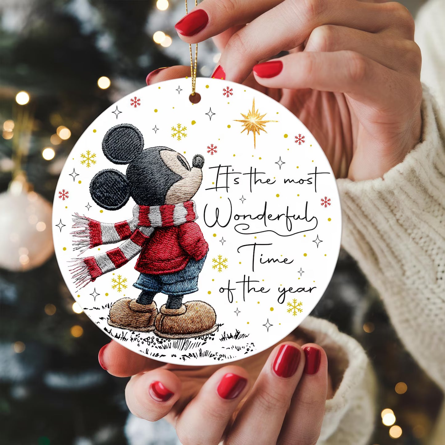 It's The Most Wonderful Time of the Year Character Ornament