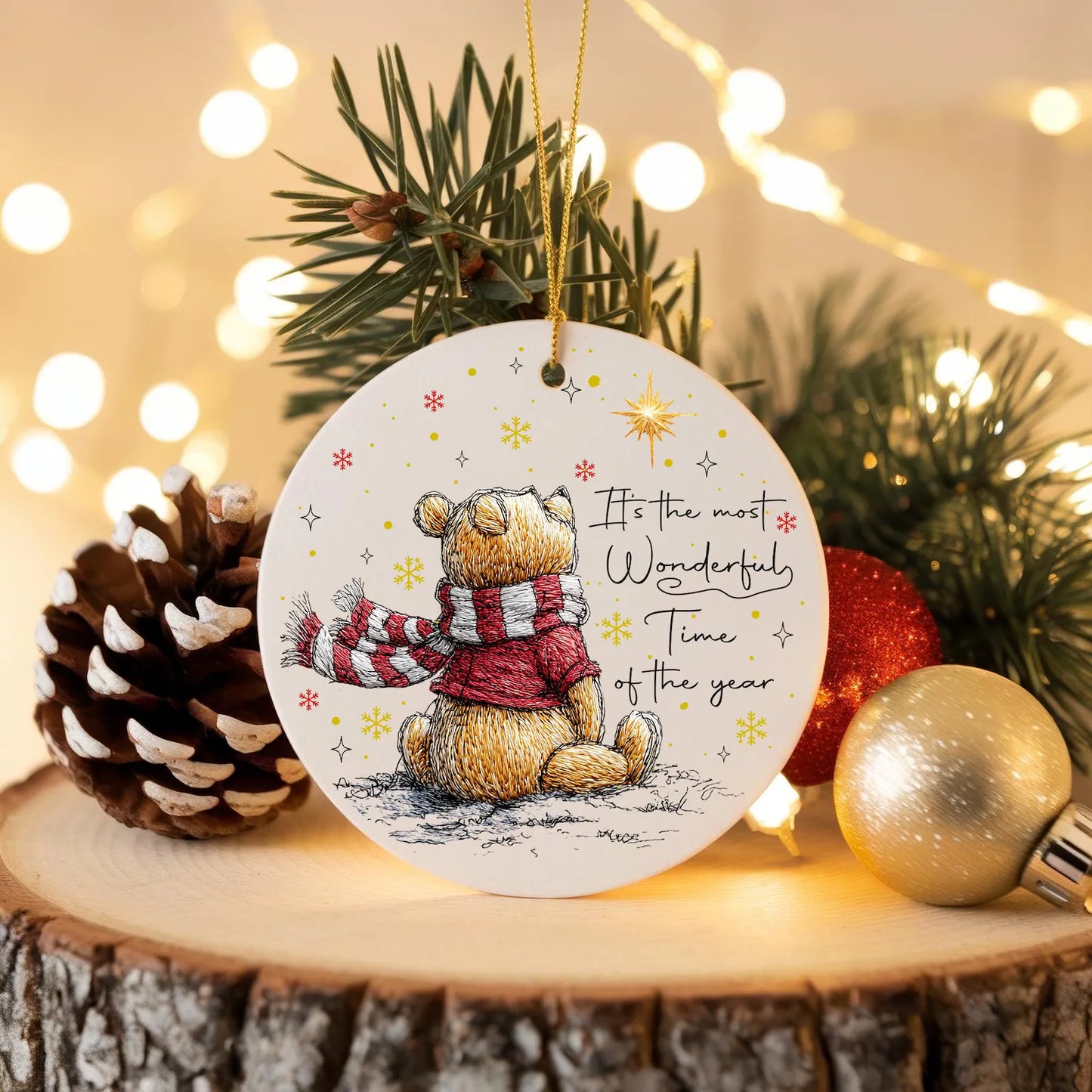 It's The Most Wonderful Time of the Year Character Ornament