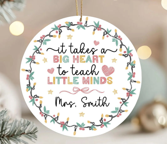 Teacher Personalized Ornaments