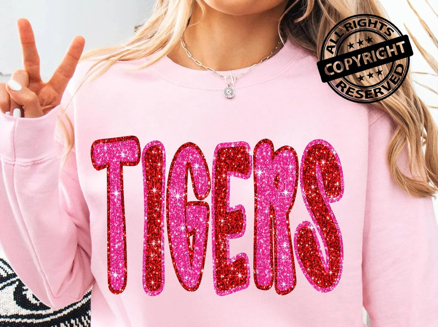 Faux Valentine Glitter - ANY MASCOT
