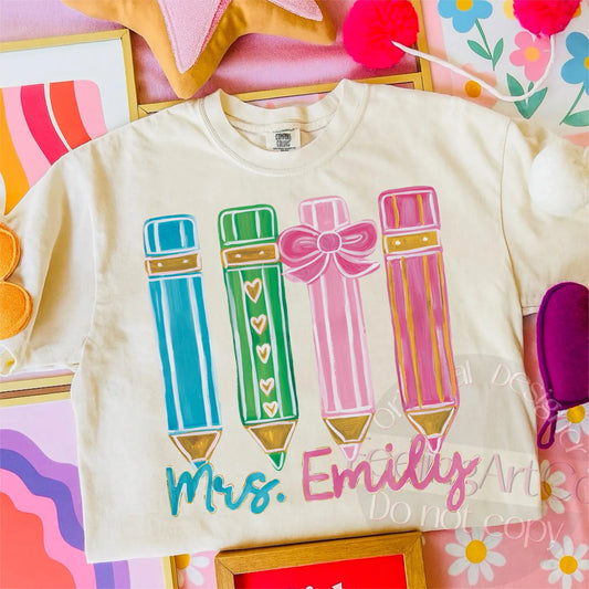 Preppy Pencils - CUSTOM