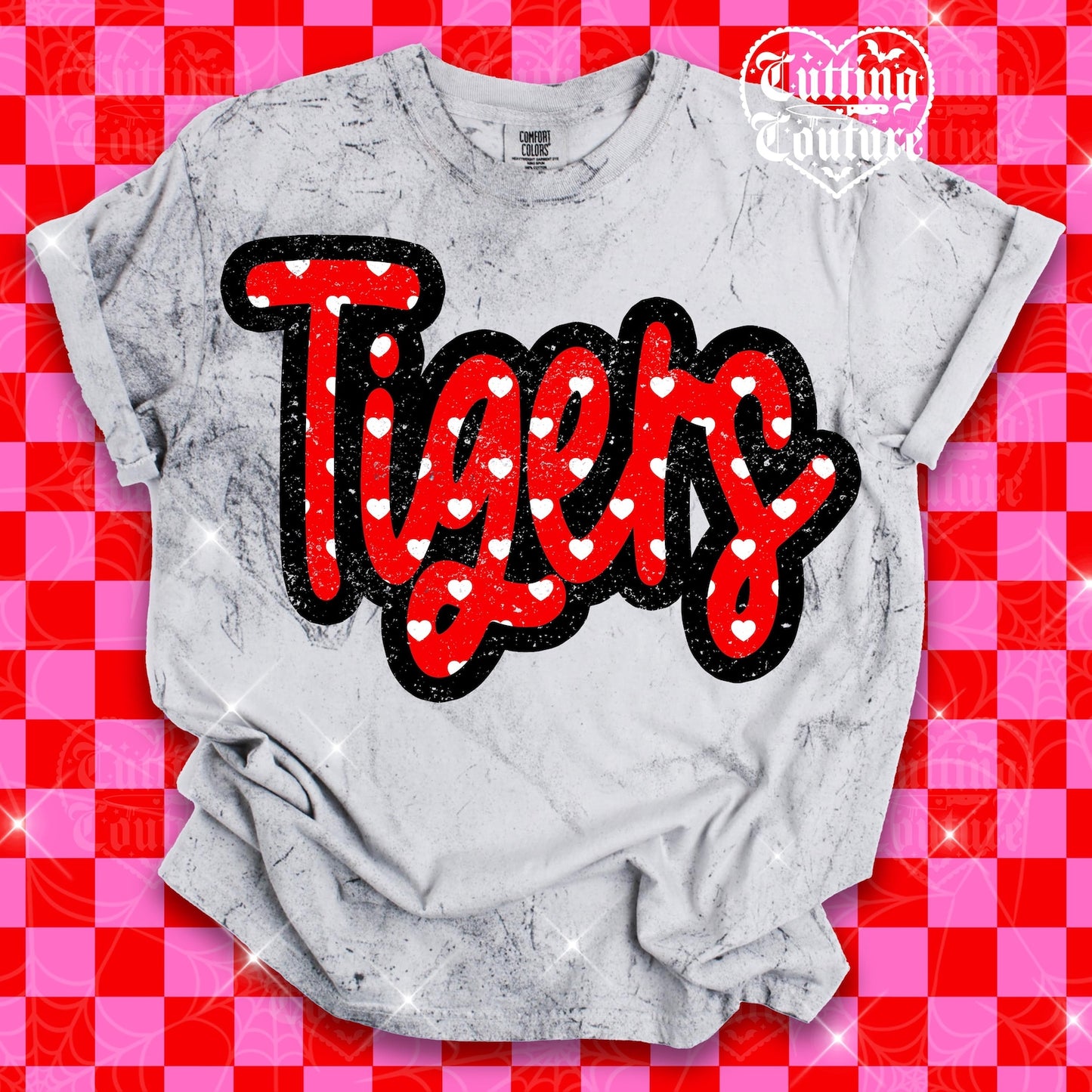 Distressed Valentine - ANY MASCOT