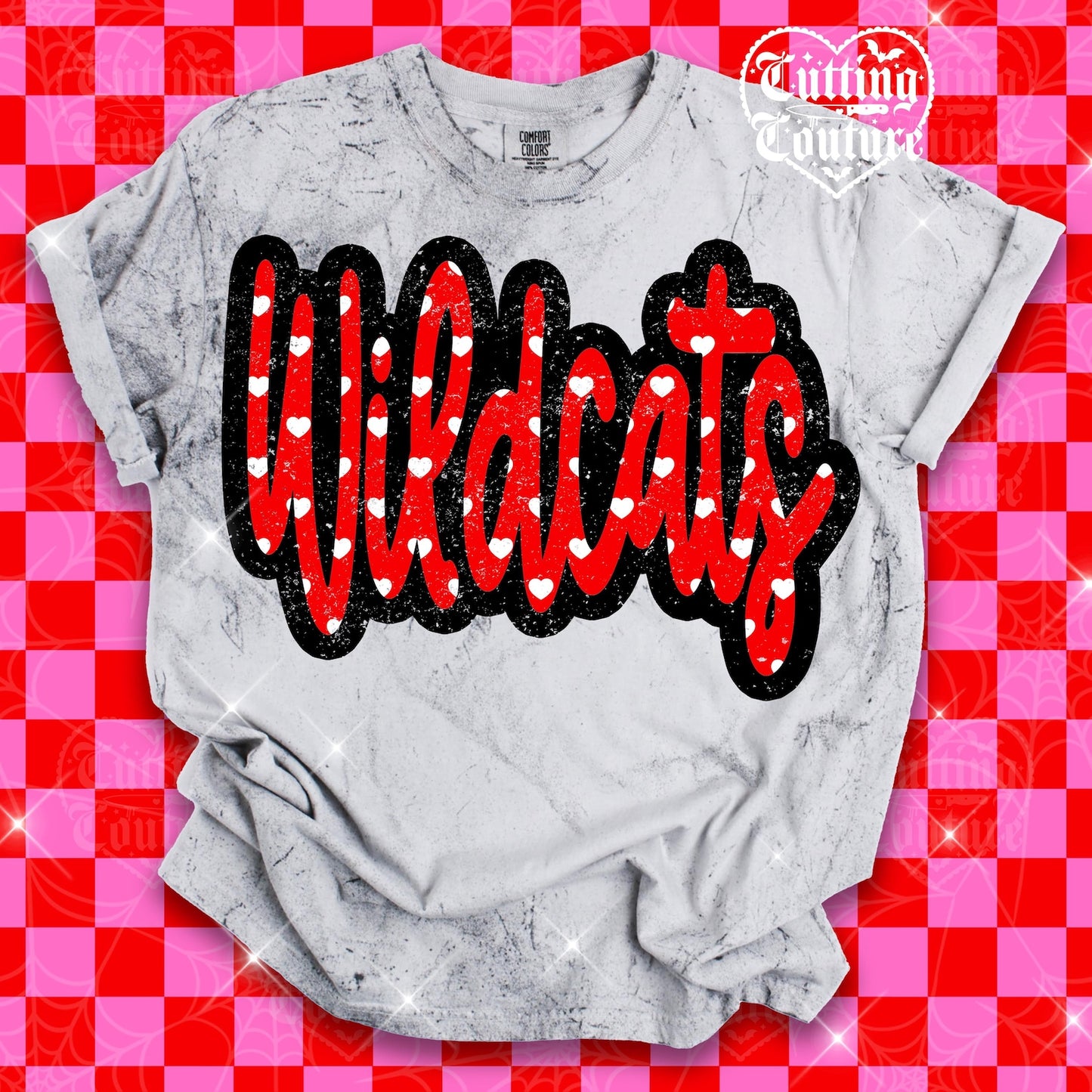 Distressed Valentine - ANY MASCOT