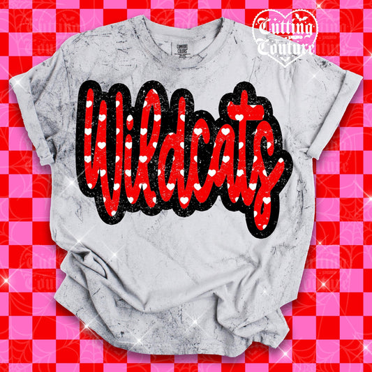 Distressed Valentine - ANY MASCOT