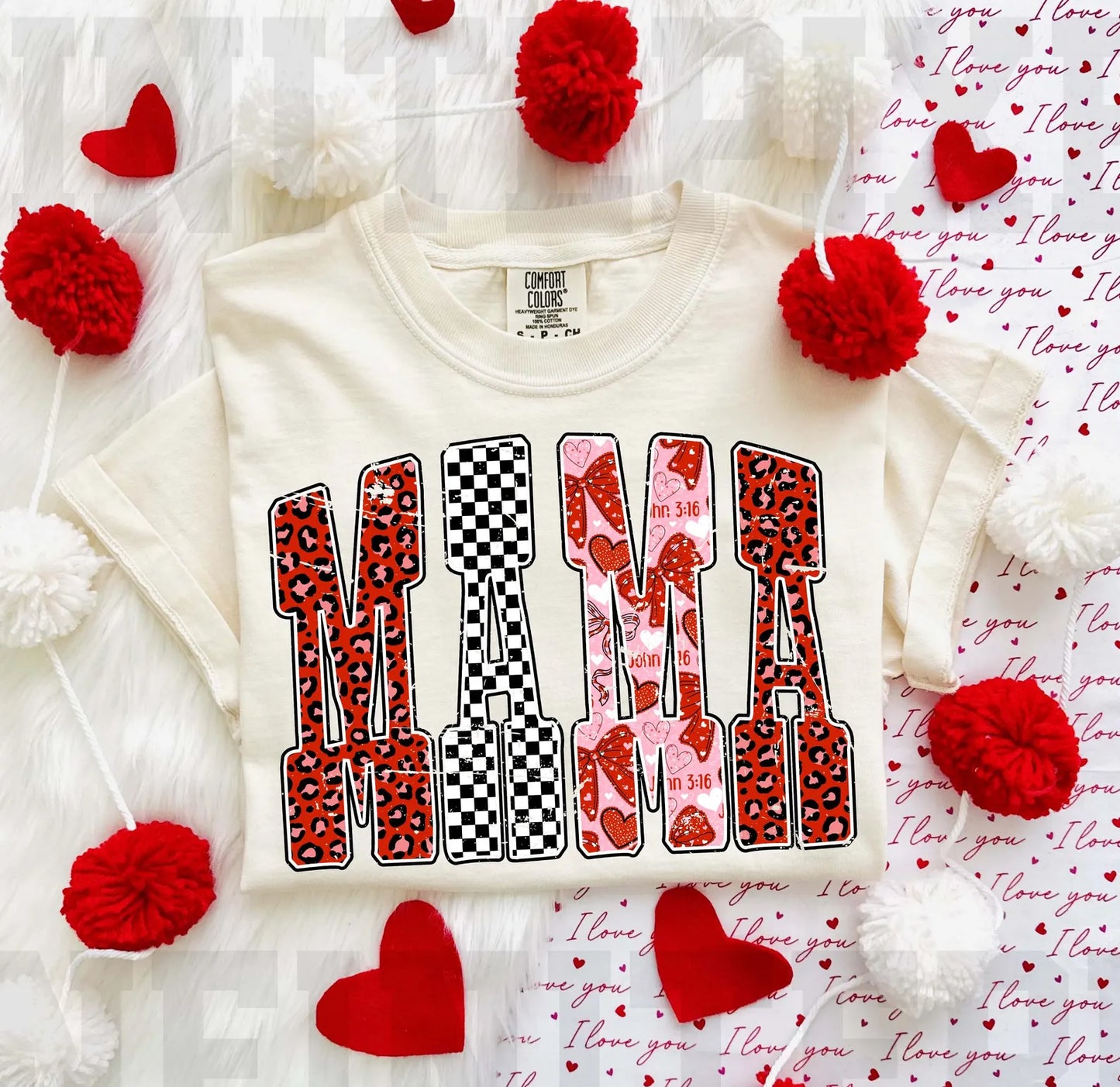 Checkered Mama Valentine