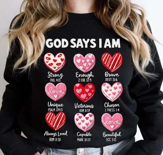God Says I Am Hearts