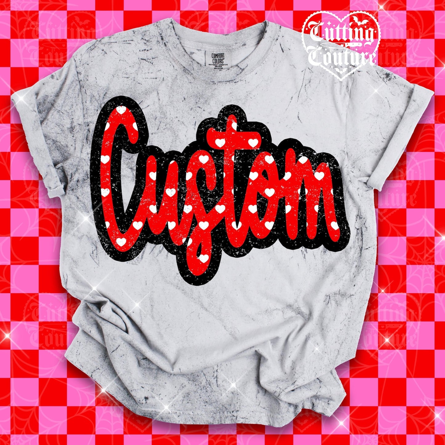 Distressed Valentine - ANY MASCOT