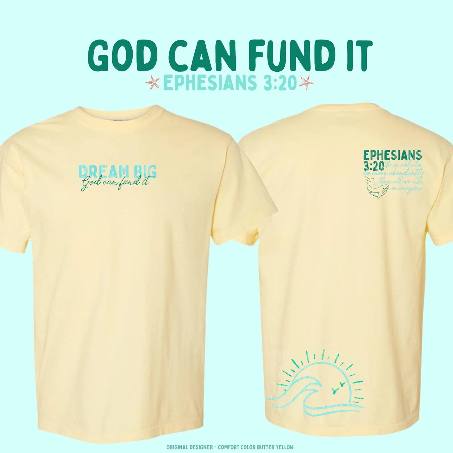 Dream Big God Can Fund It