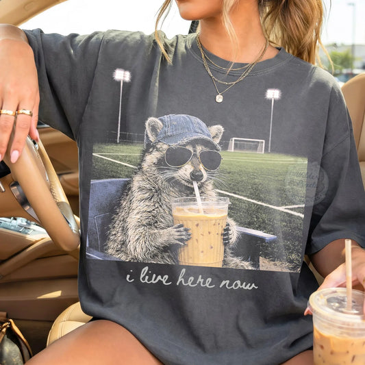 Funny Racoon Coffee