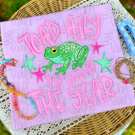 Toadally The End of The Year
