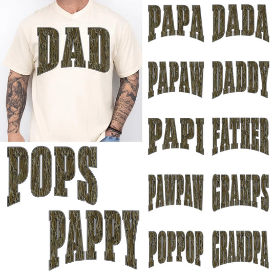 Bottomland Camo Dad
