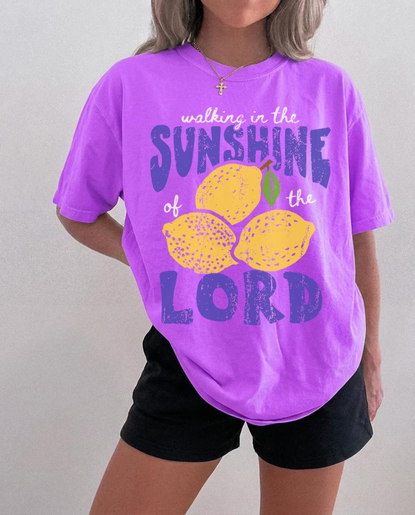 Walking in the sunshine of the Lord