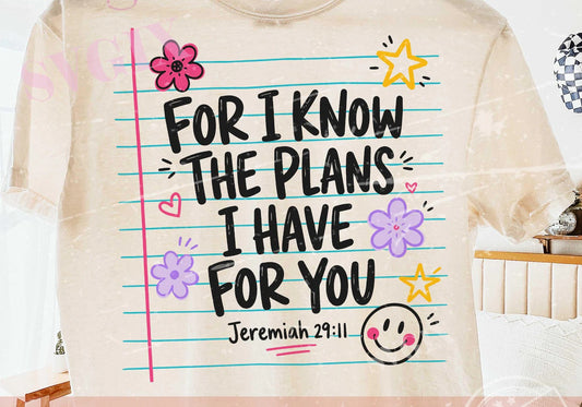 The Plans I Have For You