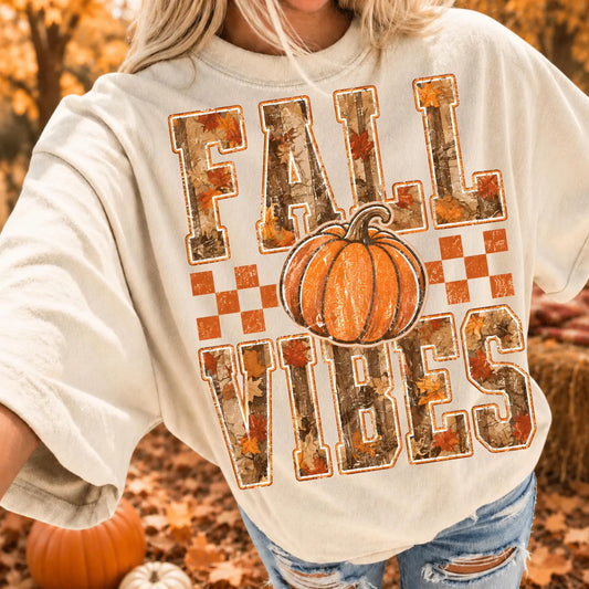 Fall Vibes Pumpkin