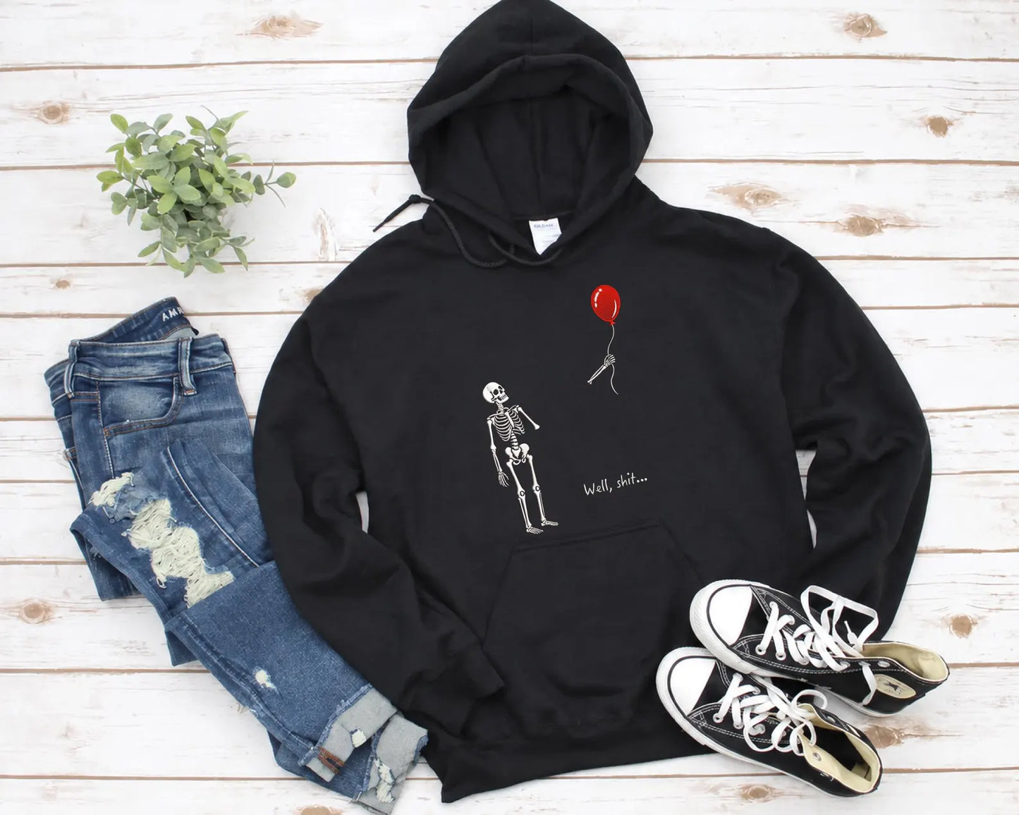 Well Sh*t Embroidered Sweatshirt/Hoodie
