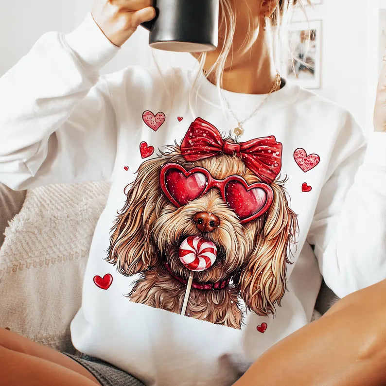 Dog Lollipop Valentines