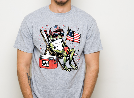 Patriotic Frog