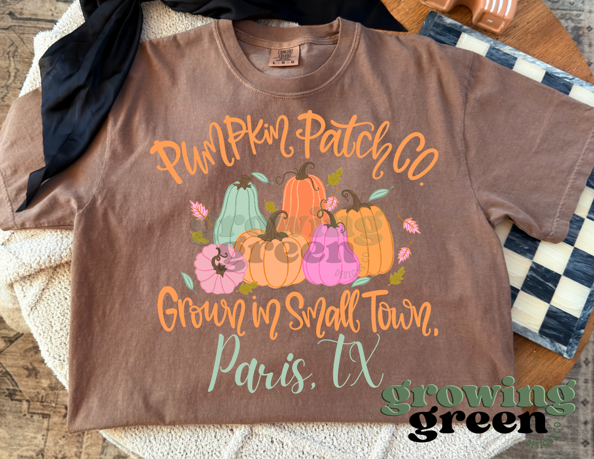Pumpkin Patch Co. Grown In - CUSTOM