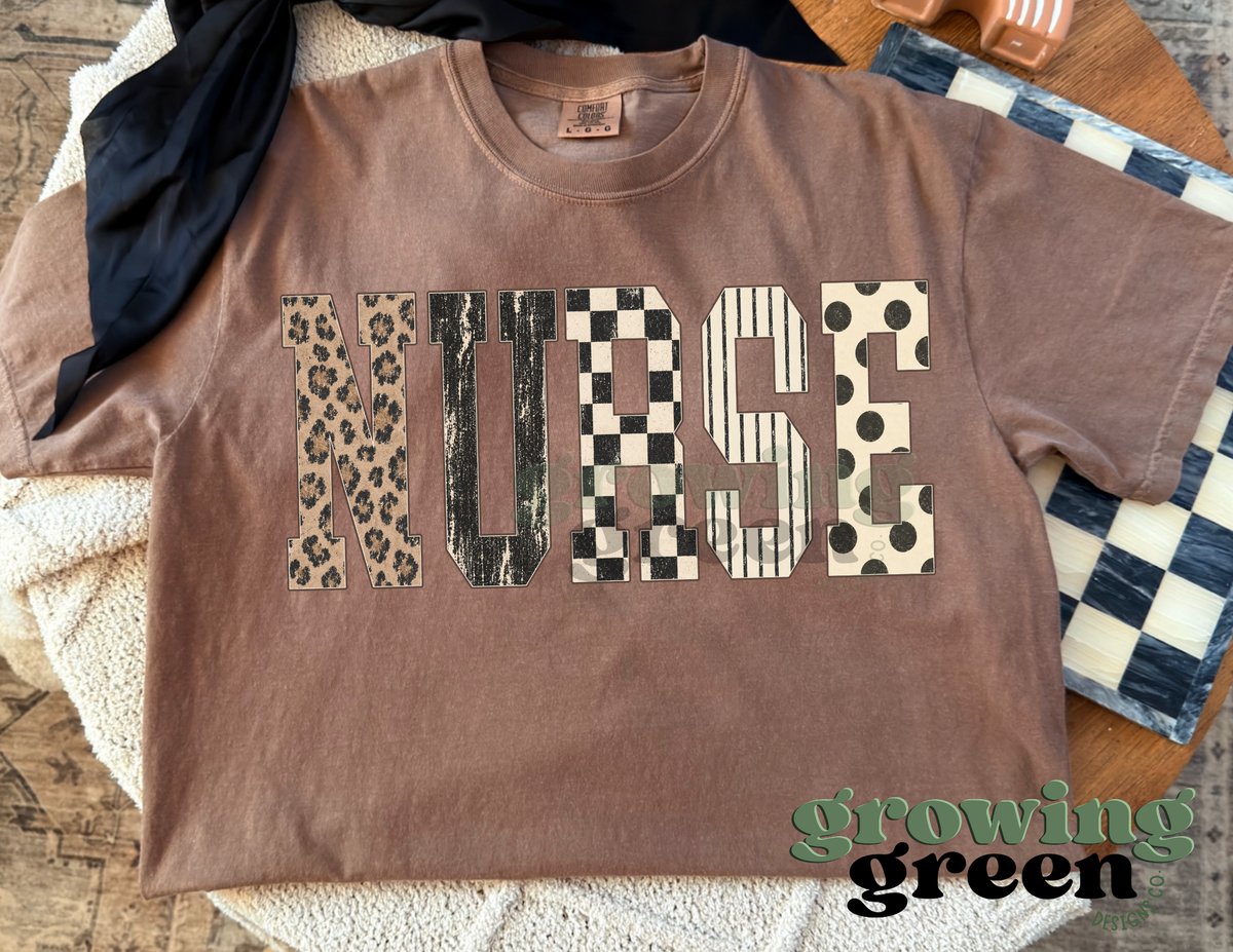 Preppy Distressed Fall - CUSTOM