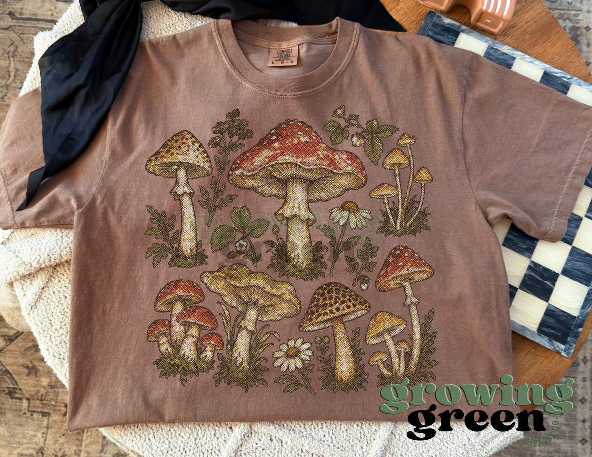 Vintage Mushrooms