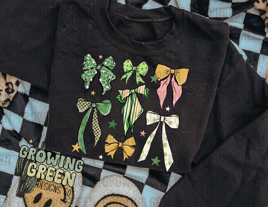 St Patrick Bows Collage