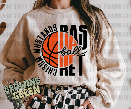 School Basketball- ANY SCHOOL/MASCOT