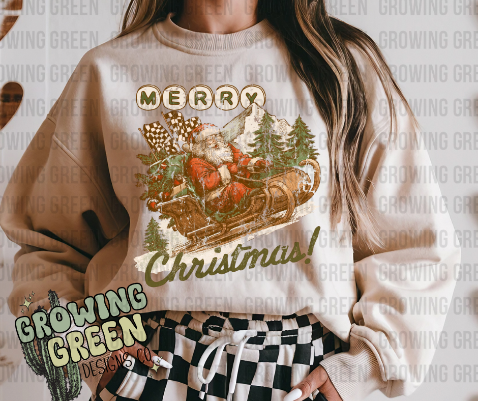 Merry Christmas Vintage